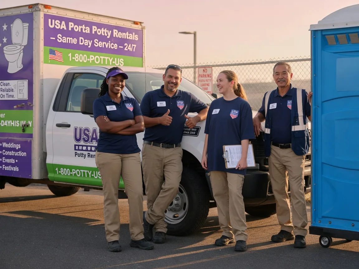 Porta Potty Rental company in Aurora, CO